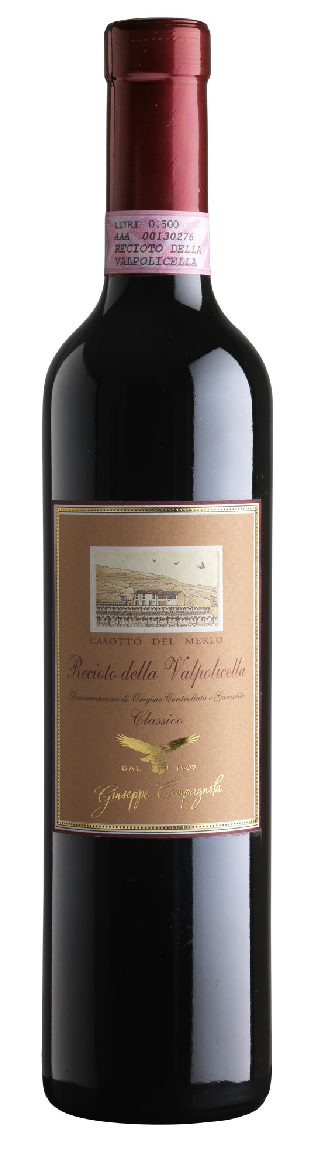 Recioto della Valpolicella DOCG classico Casotto del Merlo Giuseppe Campagnola